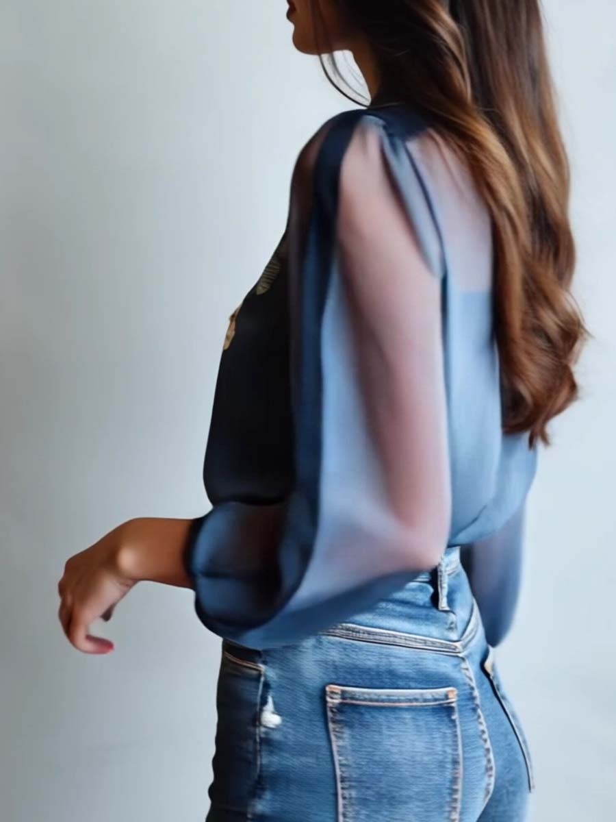 MELLY | Blouse Femme Florale Boho Chic