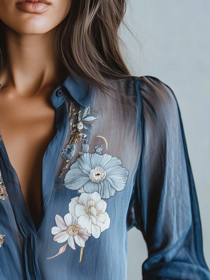 MELLY | Blouse Femme Florale Boho Chic
