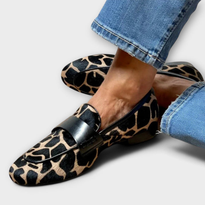 Léonie | Mocassin Léopard