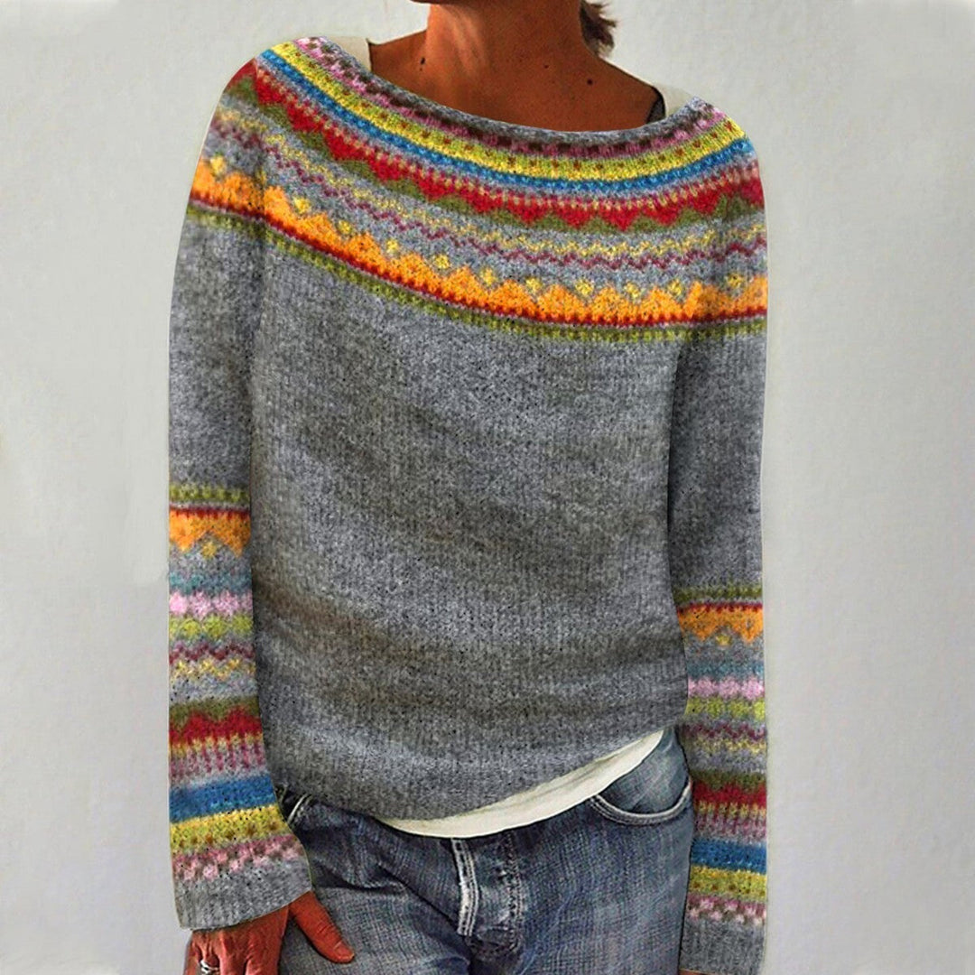 Amelia - Pull Rétro Confortable