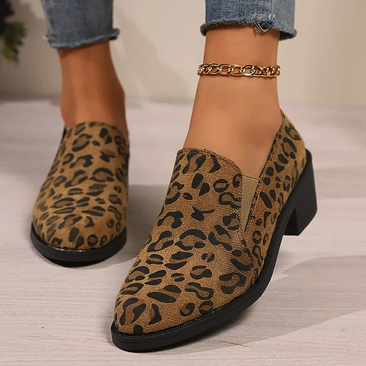 Angélique | Mocassin Léopard