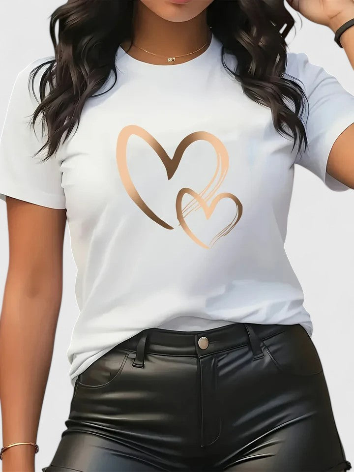 Lea | T-shirt confortable à manches courtes.
