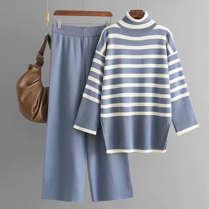 Avery - Ensemble à col roulé stylé en 2 pièces