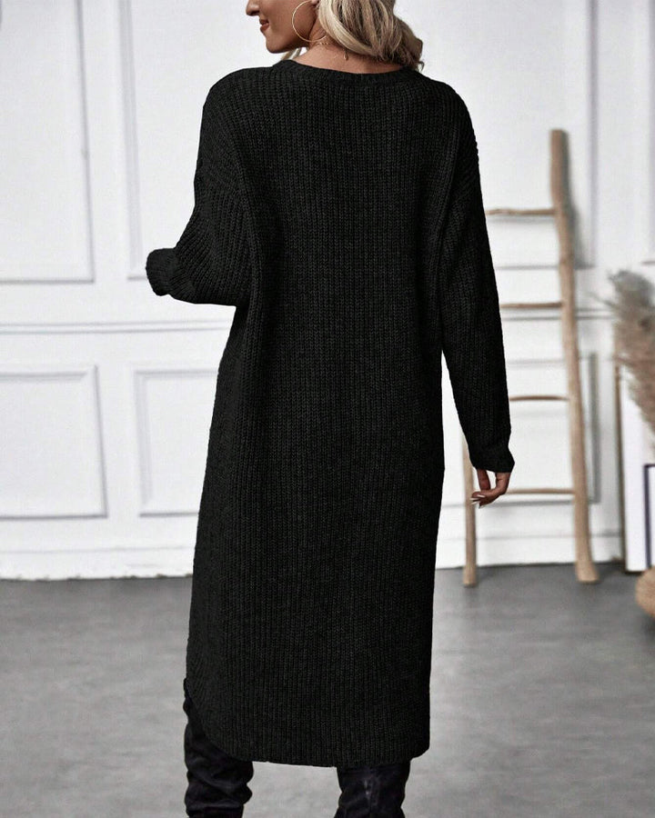 Addison - Robe pull confortable au style irrégulier