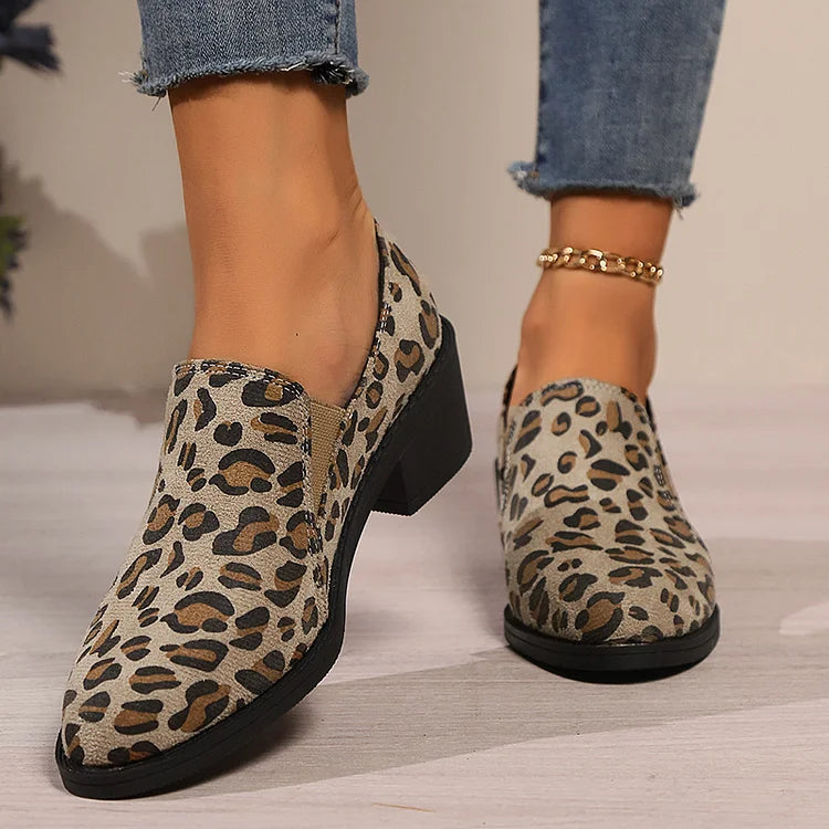 Angélique | Mocassin Léopard