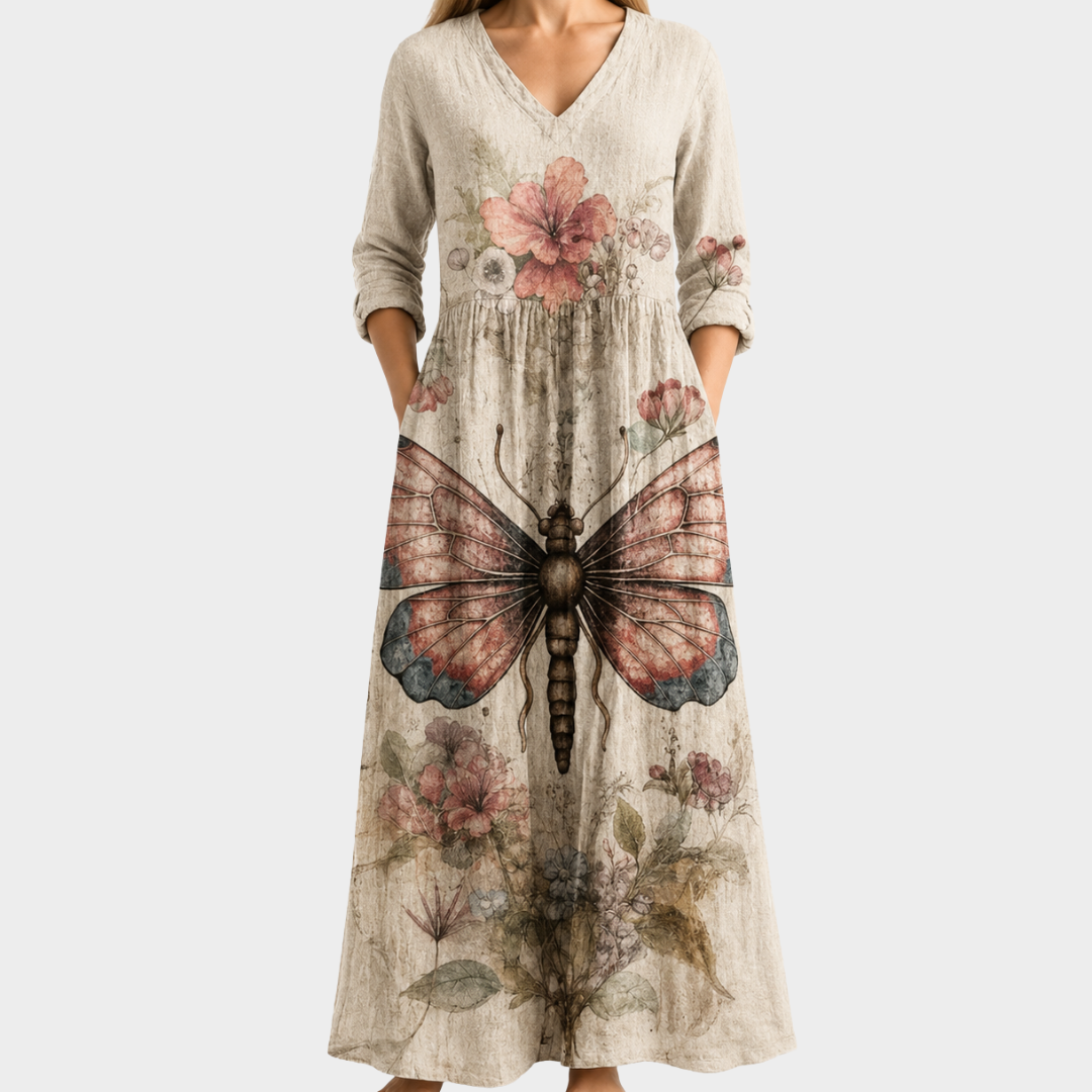 Beatrice | Modern Boho Maxi Dress