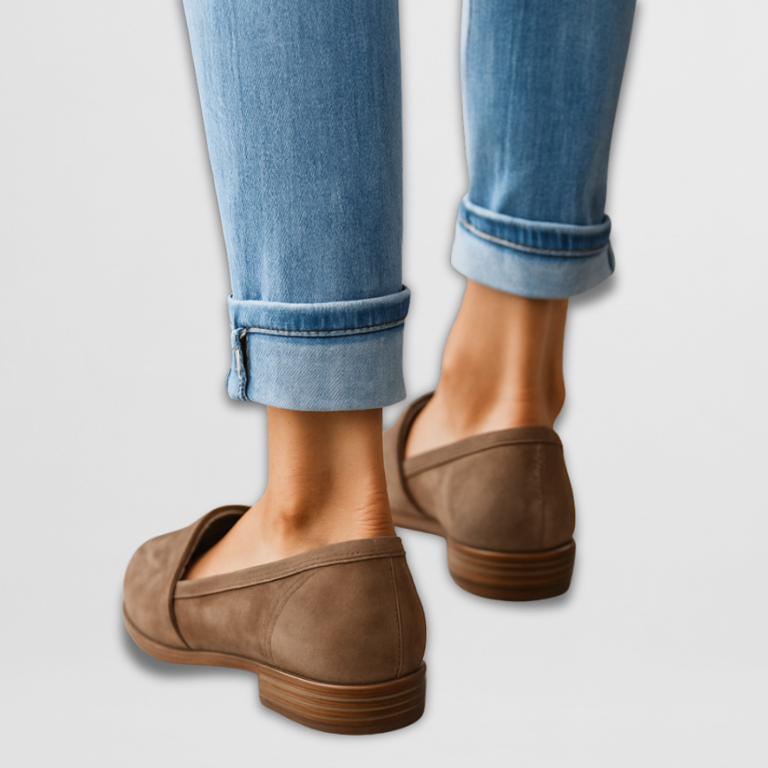 Nadia | Mocassins en daim