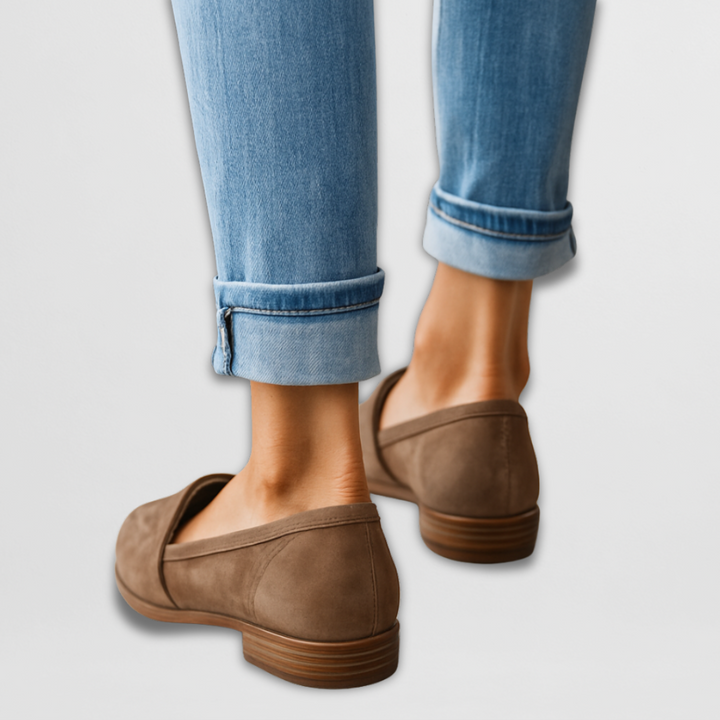 Nadia | Mocassins en daim