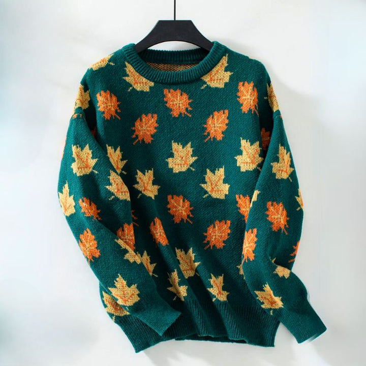 Sophia - Pull Confortable Style Feuille