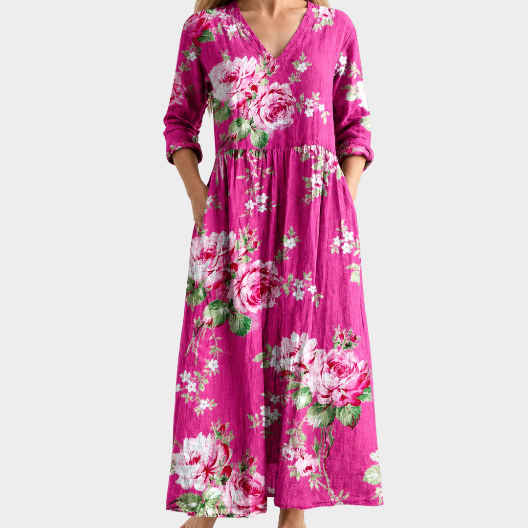 Rosalind | Floral Maxi Dress