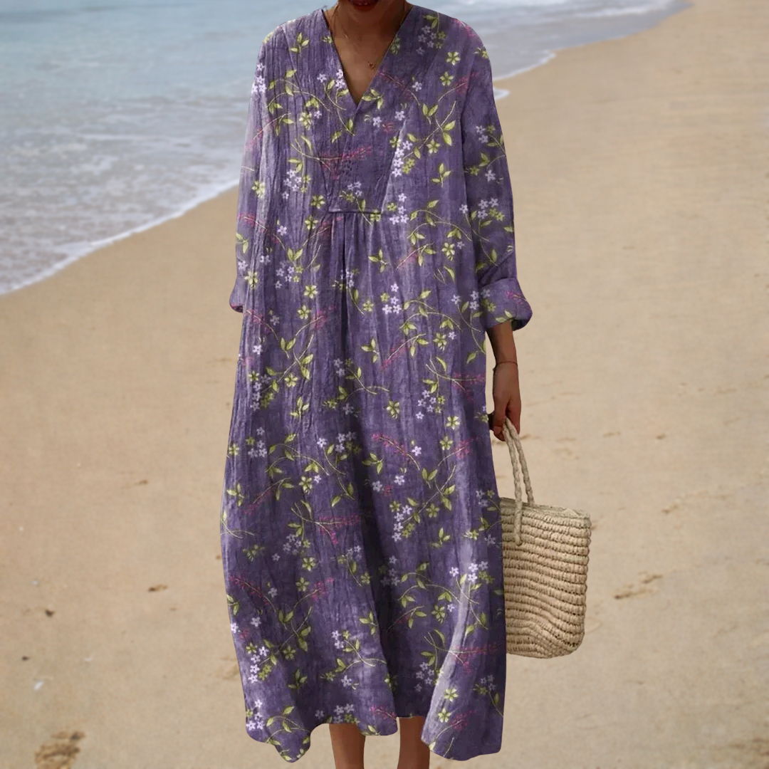 Brisa | Flattering Printed Summer Dress
