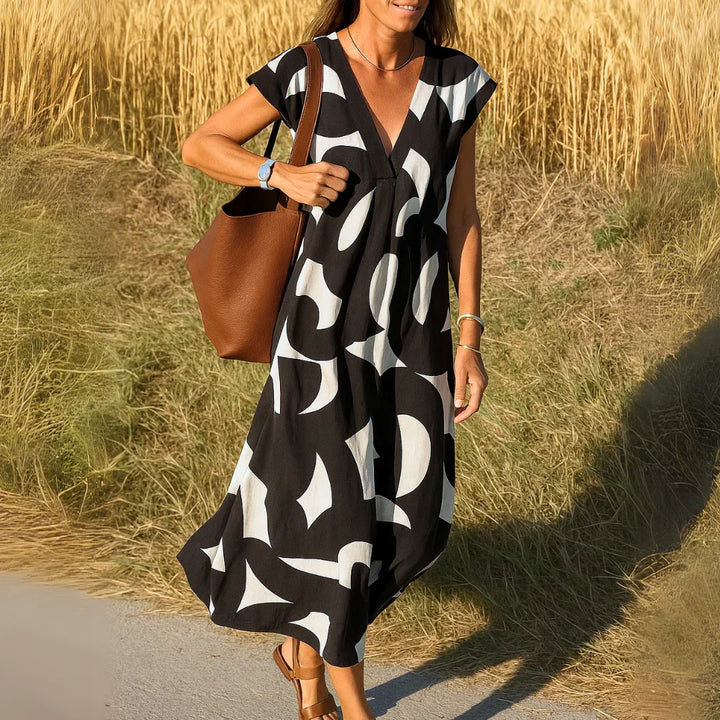 Valeria | Robe avec des détails ajourés