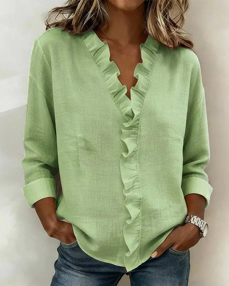 Susan | Blouse à Volants