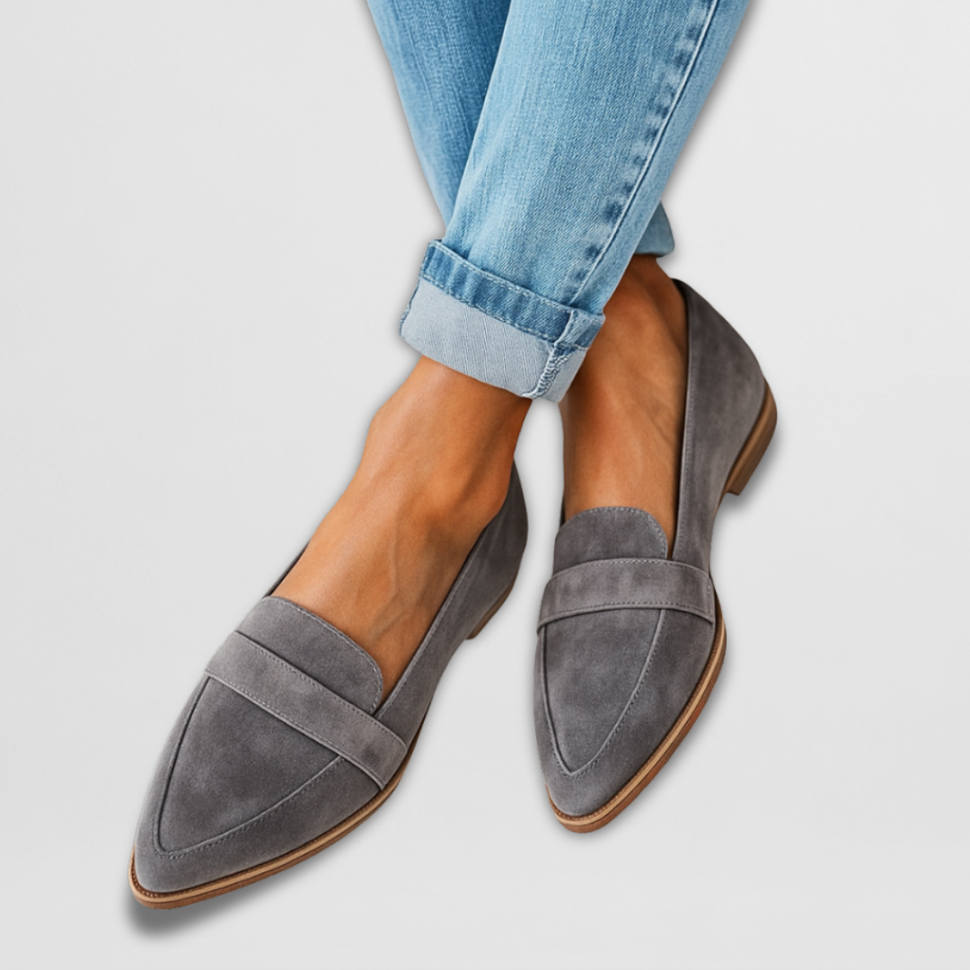 Nadia | Mocassins en daim