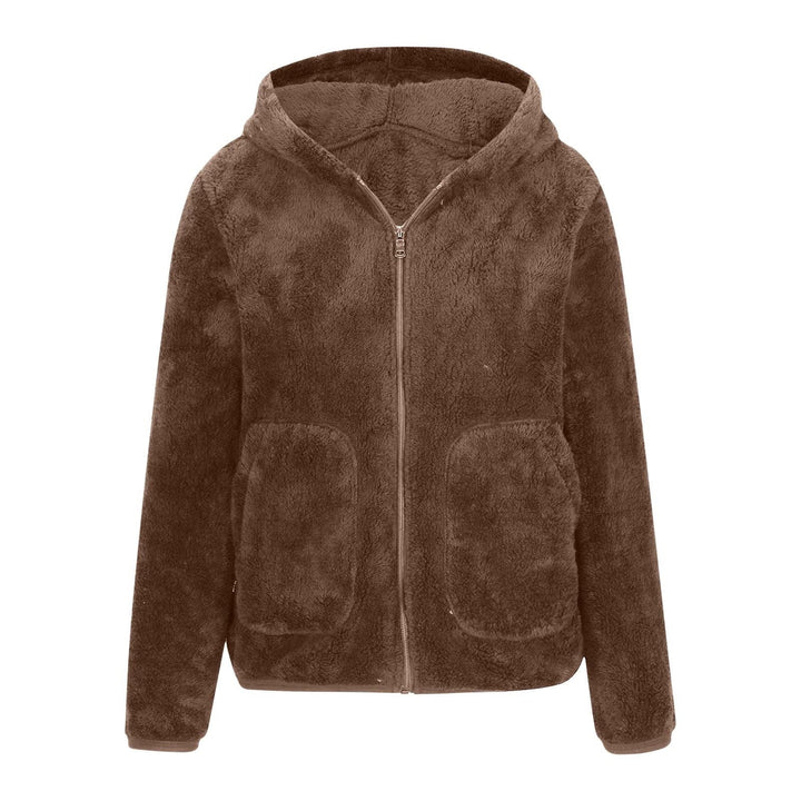 Avery - Sweat-shirt en polaire corail super doux
