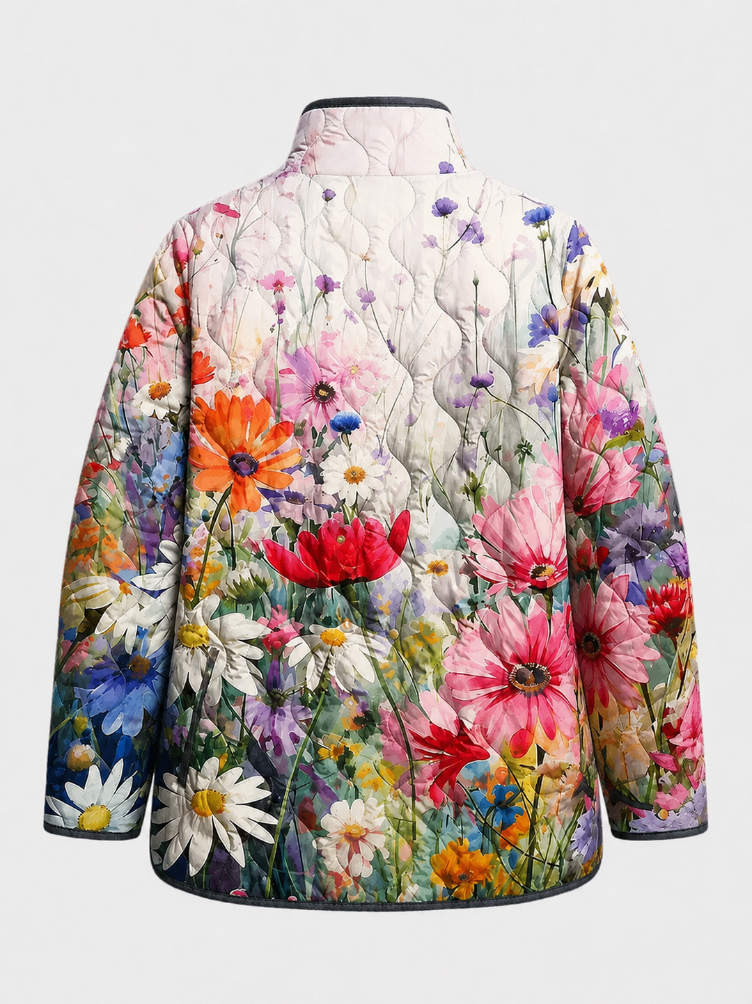 Alix | Charmant manteau matelassé à imprimé floral vintage