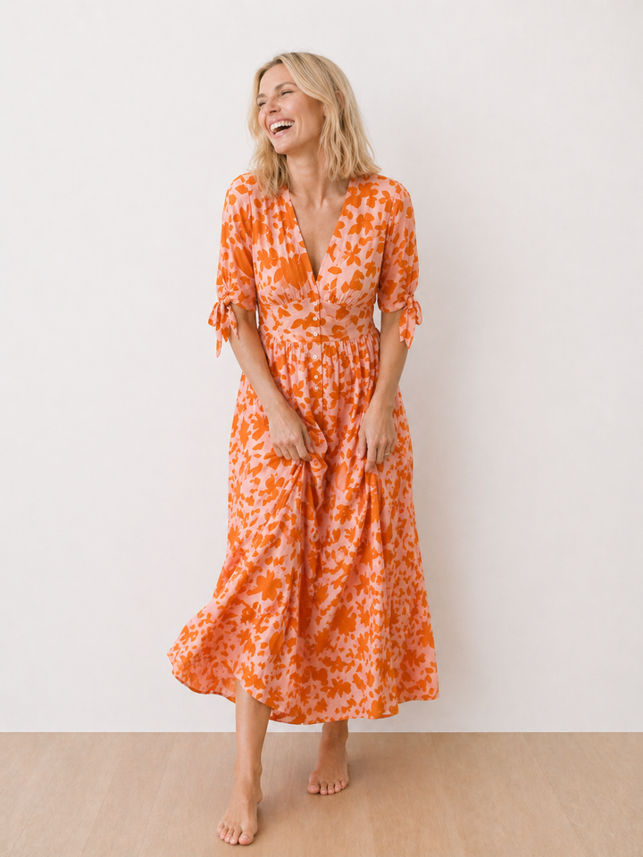 MIRJAM | Robe d’été à imprimé floral
