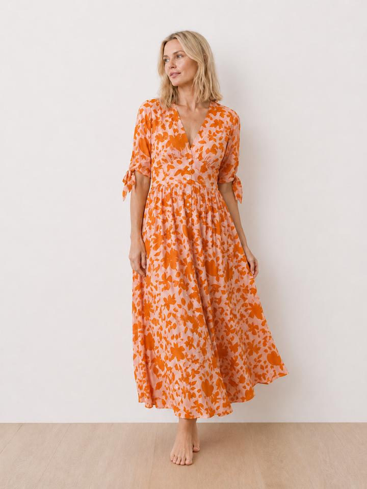 MIRJAM | Robe d’été à imprimé floral