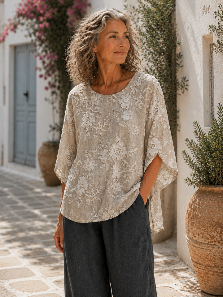 Abigail | Haut Imprimé Vintage