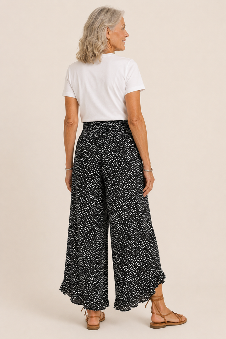 Marielle | Pantalons larges légers – Amincissants, Confortables &amp; Chics