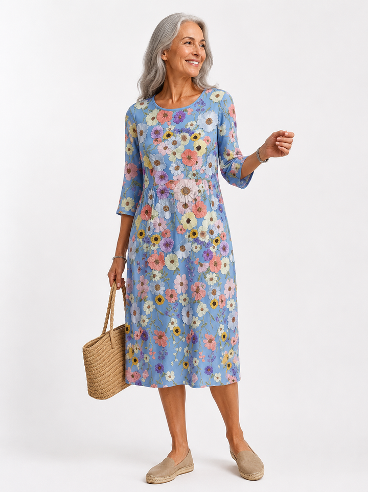 Brooke | Robe Florale Élégante