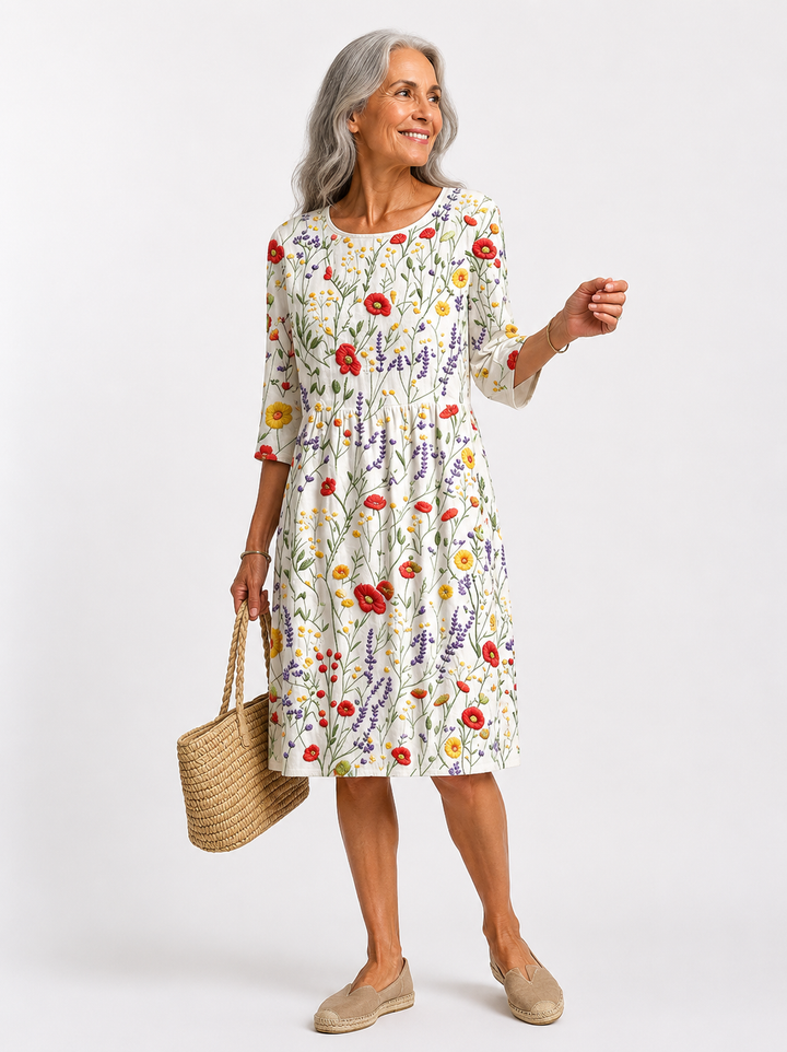 Nicole | Robe Florale Élégante
