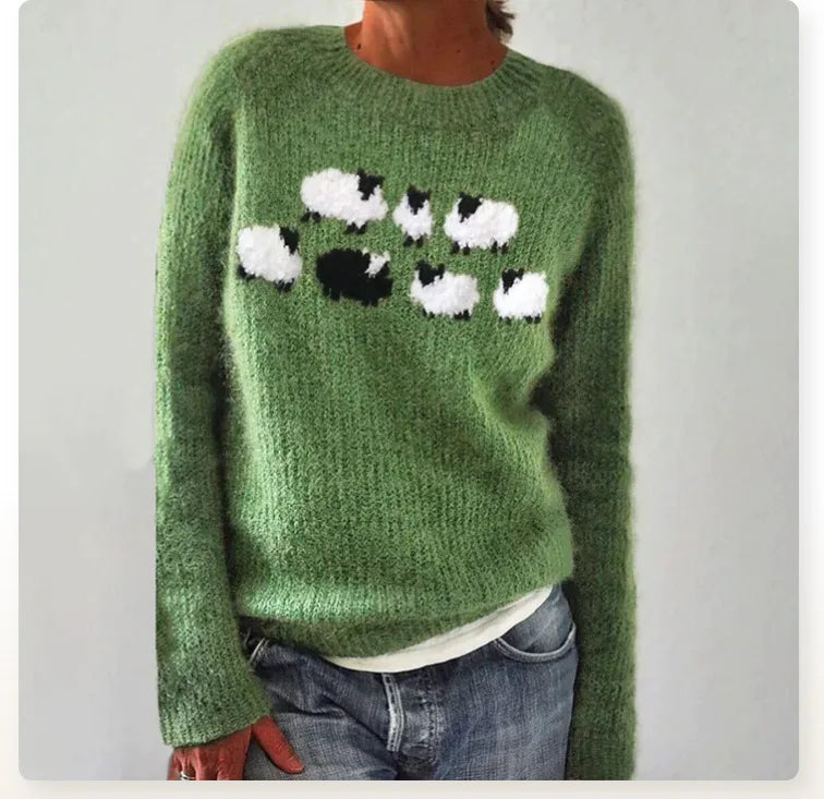 Amelia - Pull Rétro Confortable