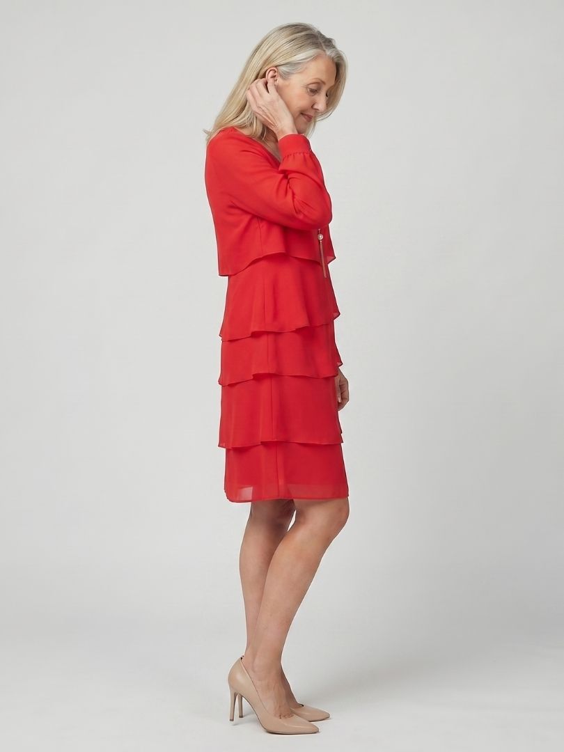 Kirax | Robe à couches propre longueur genou