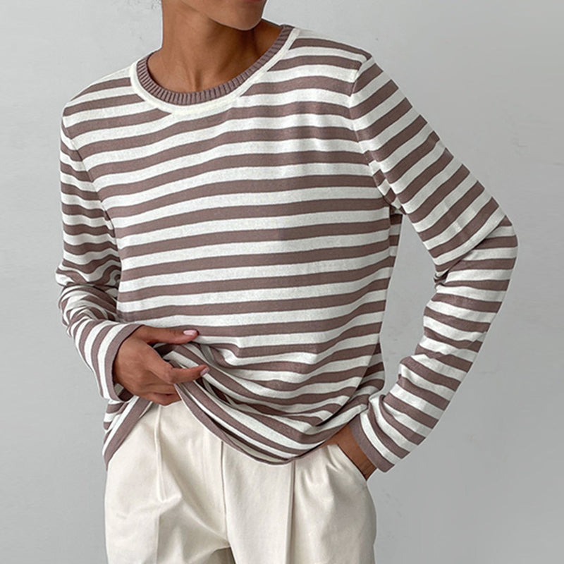 Grace - Chemise Rayée Élégante