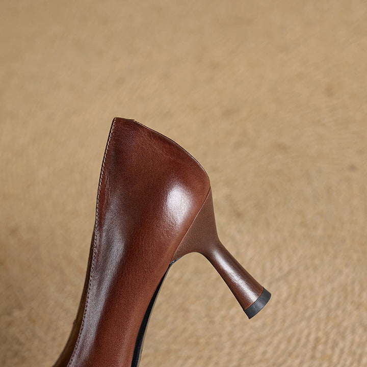 Escarpins en cuir Elviera