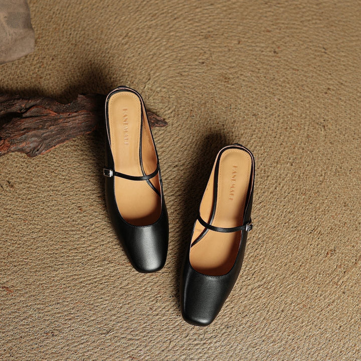 Mules en Cuir Meyra
