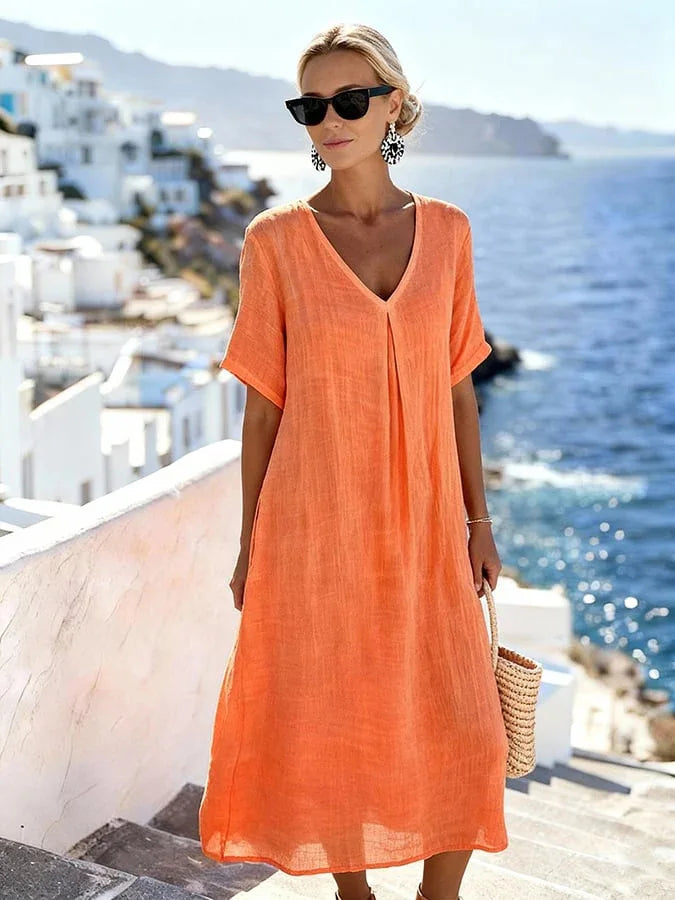 Carolina | Robe longue ample