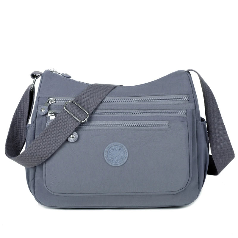 Camille | Sac à Bandoulière Bleu-Gris
