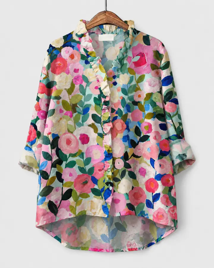 Alisa | Blouse artistique fluide
