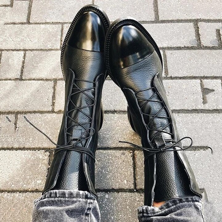 Aricie | Bottines à lacets et bout brillant