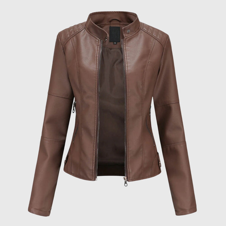Giorgina - Veste en Cuir Élégante pour Femmes