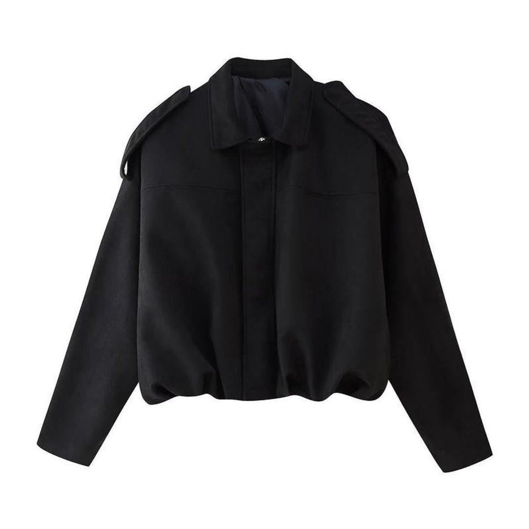 Calliope | Blouson oversize à épaulettes
