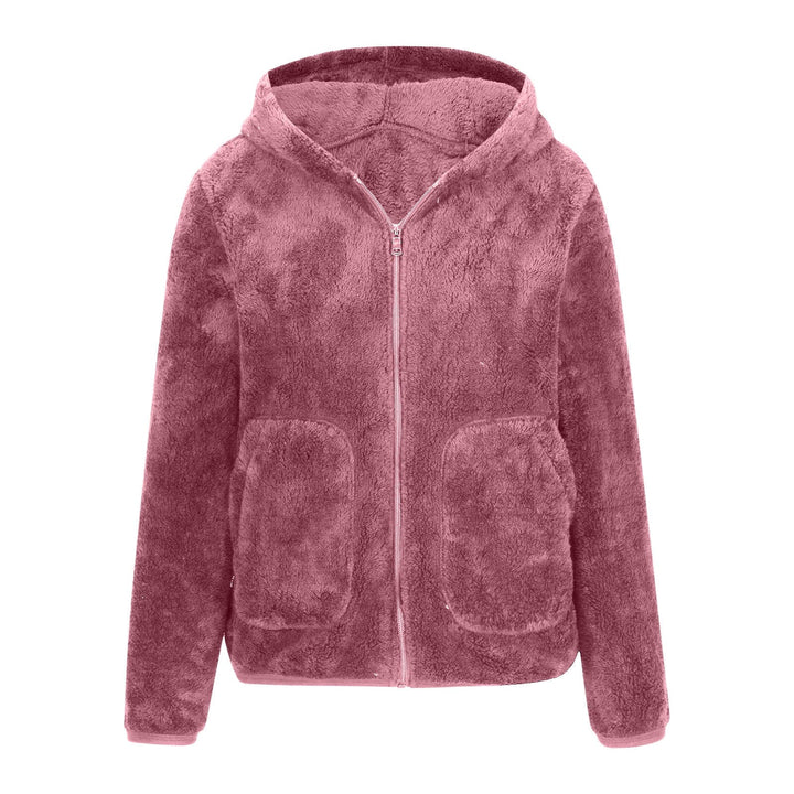 Avery - Sweat-shirt en polaire corail super doux