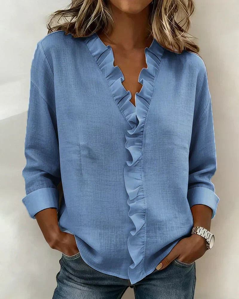 Susan | Blouse à Volants