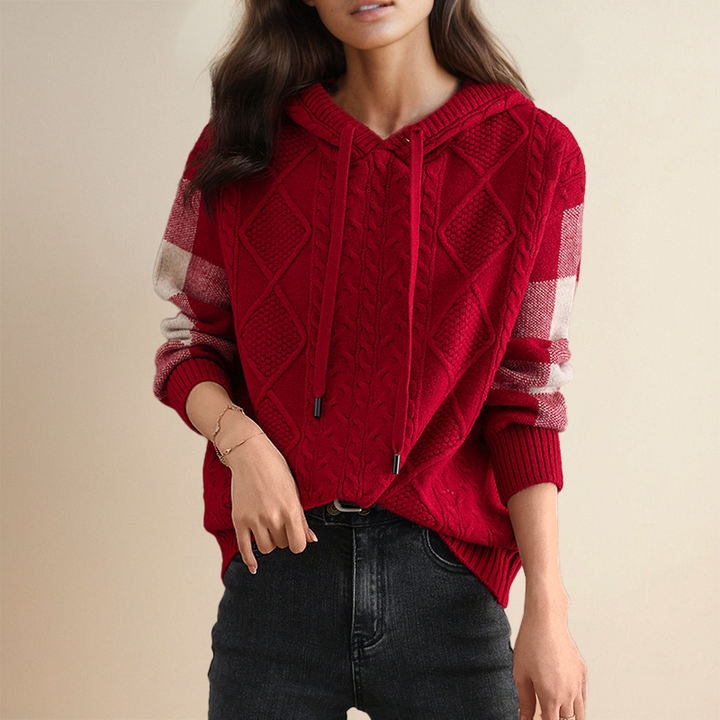 Aubrey - Pull en Velours Élégant