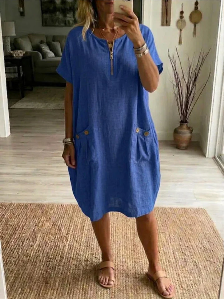 Teresa | Robe avec zip