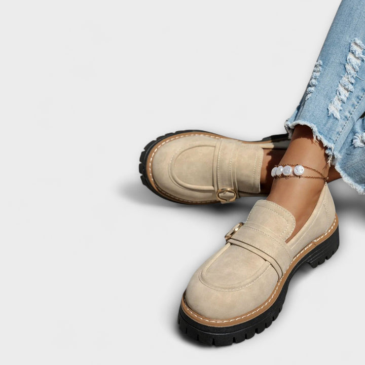 Lora | Mocassins décontractés à bout rond