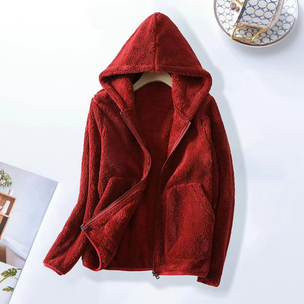 Avery - Sweat-shirt en polaire corail super doux
