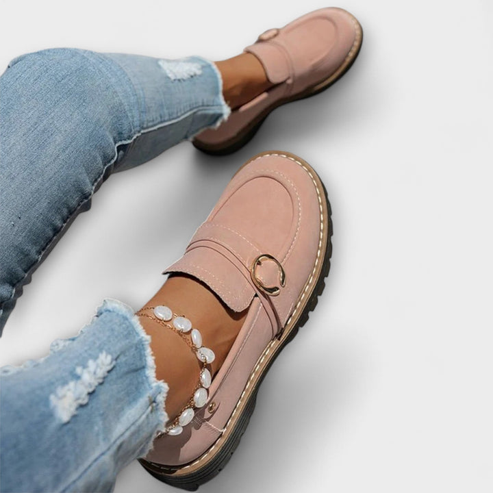 Lora | Mocassins décontractés à bout rond