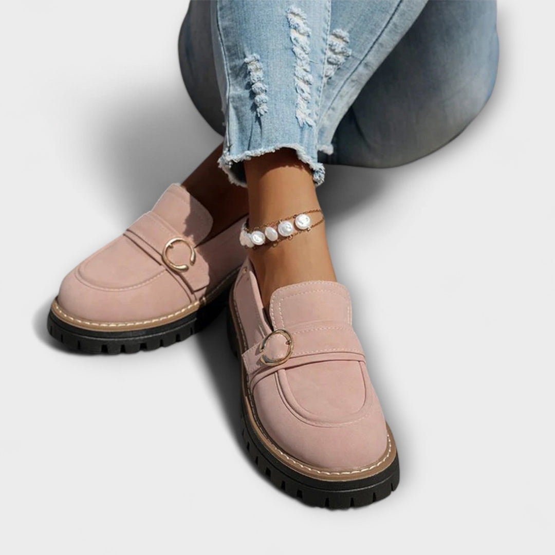 Lora | Mocassins décontractés à bout rond