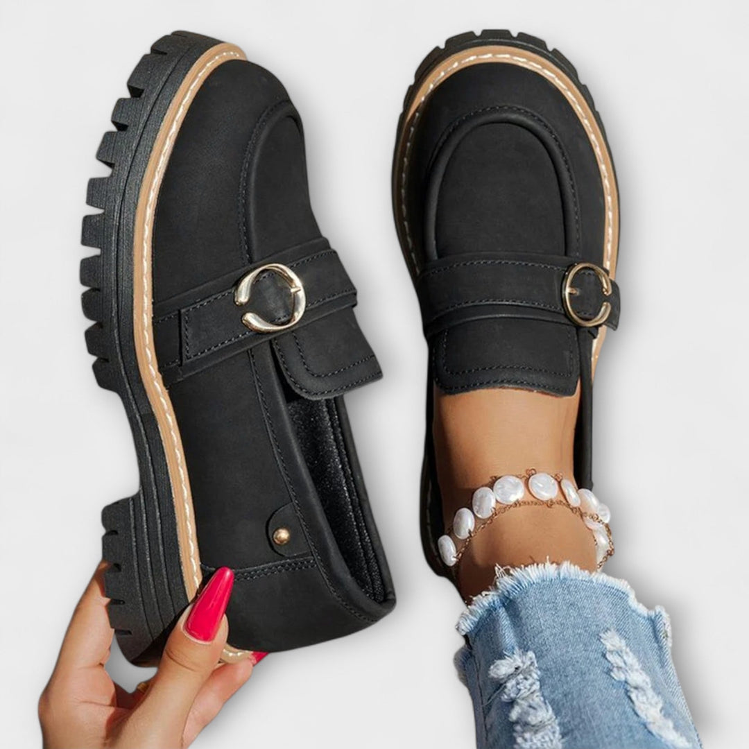 Lora | Mocassins décontractés à bout rond