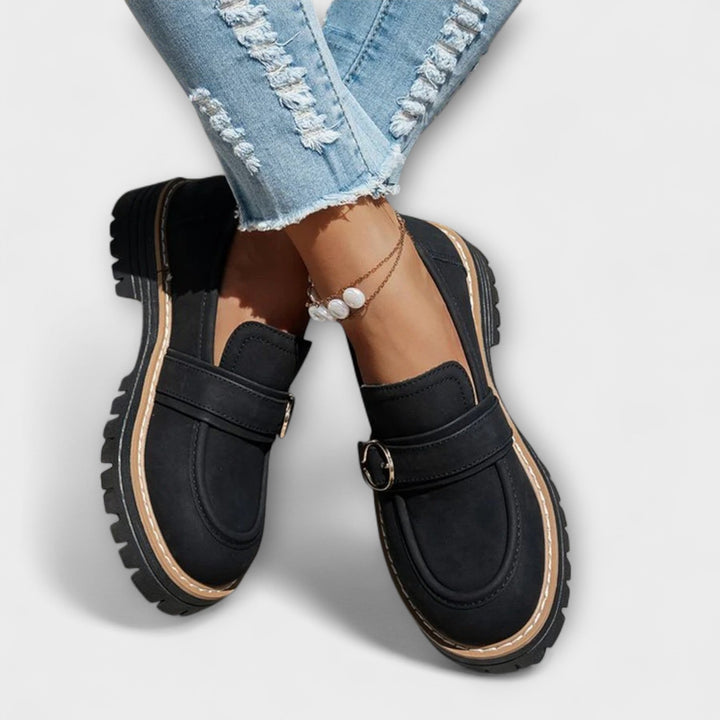 Lora | Mocassins décontractés à bout rond