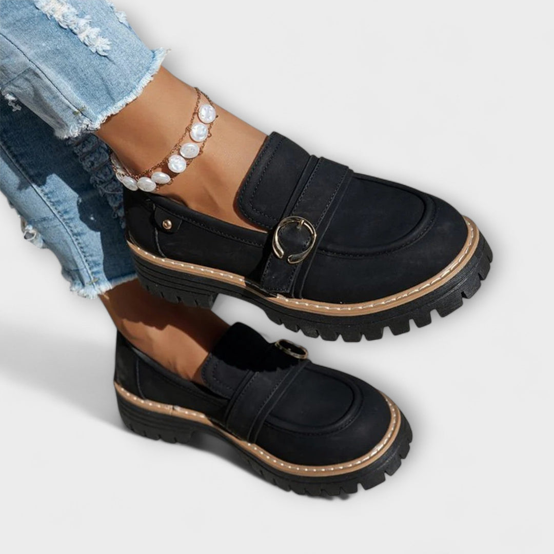 Lora | Mocassins décontractés à bout rond