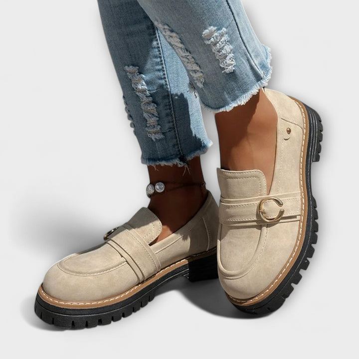 Lora | Mocassins décontractés à bout rond