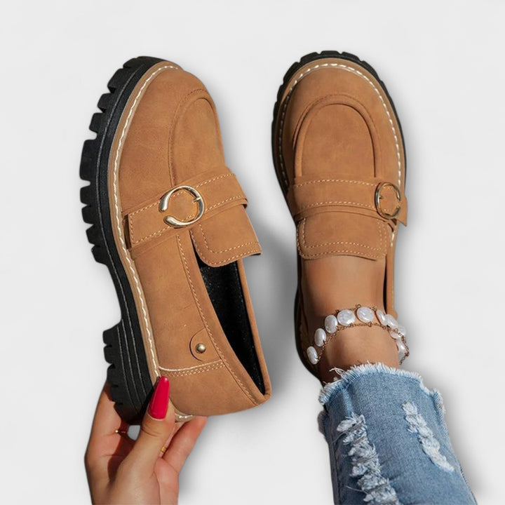Lora | Mocassins décontractés à bout rond